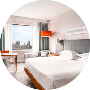 Hilton King Room Rotterdam