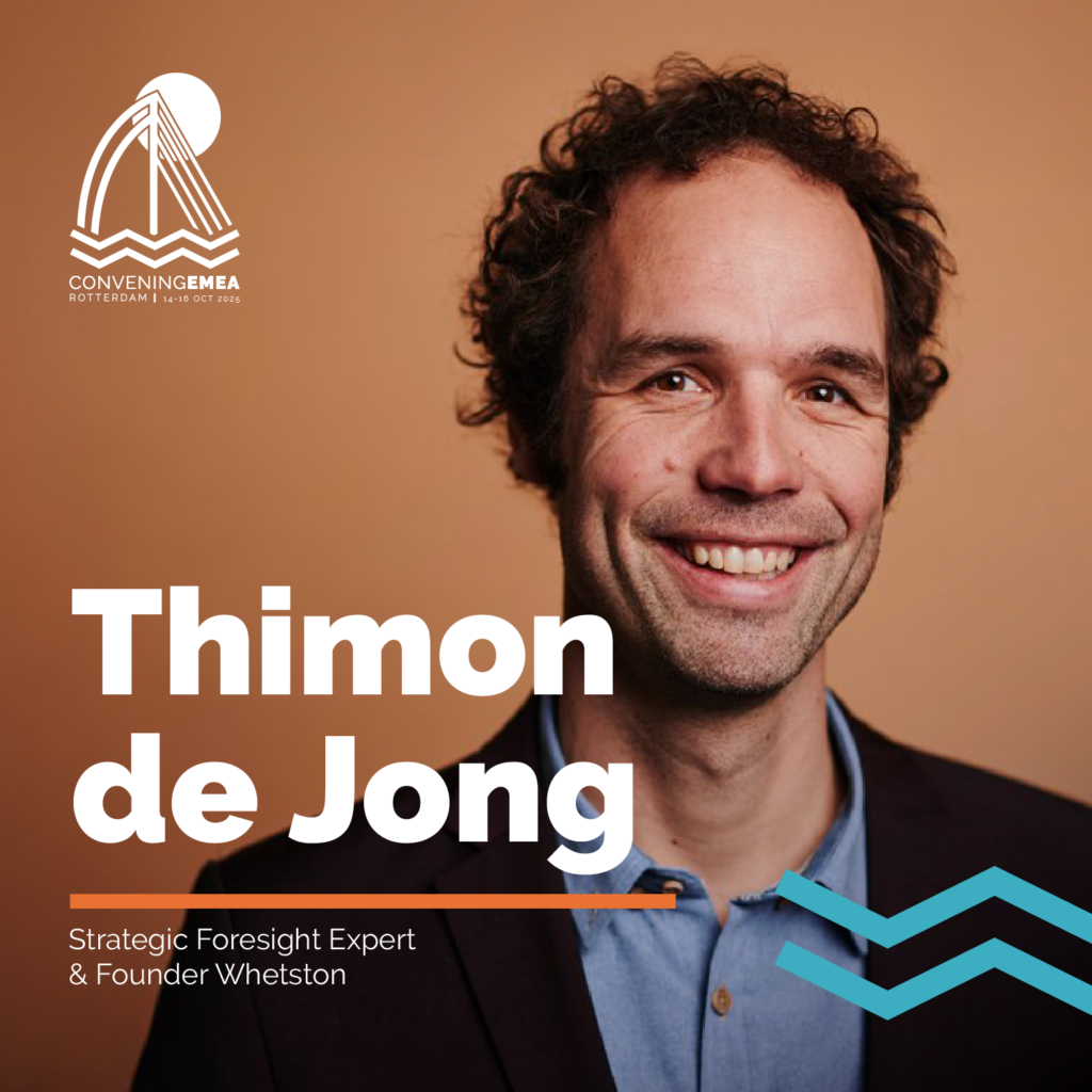 Thimon de Jong keynote speaker Convening EMEA