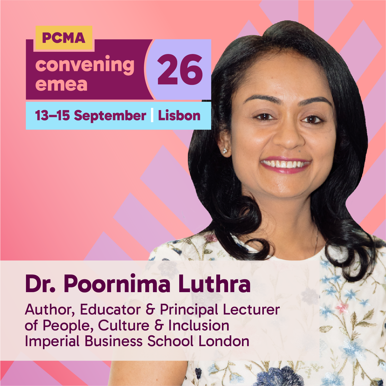 Dr Poornima Luthra keynote speaker convening EMEA